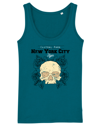 New York City Skull Ocean Depth