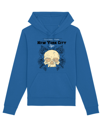 New York City Skull Royal Blue
