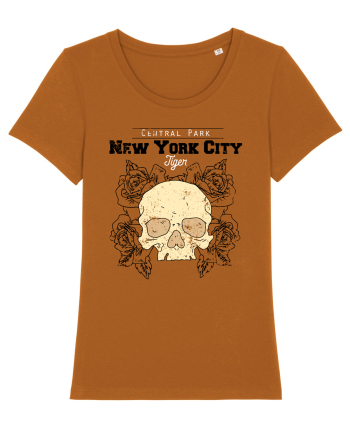 New York City Skull Roasted Orange
