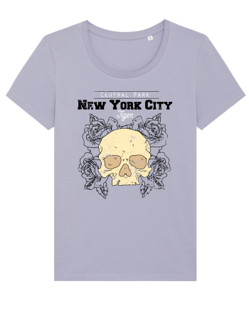 New York City Skull Lavender