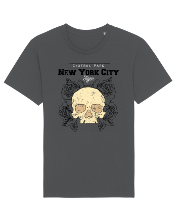New York City Skull Anthracite