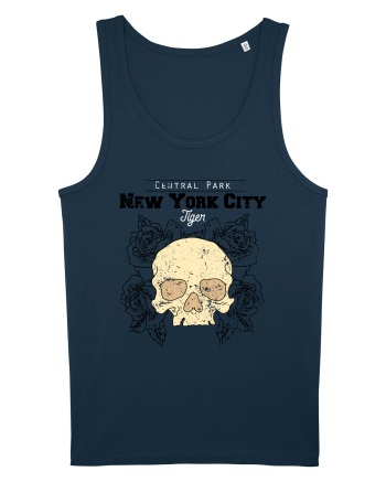 New York City Skull Navy