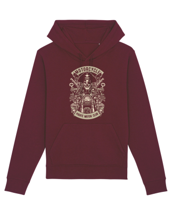 Pirate Motorcycle Club Burgundy