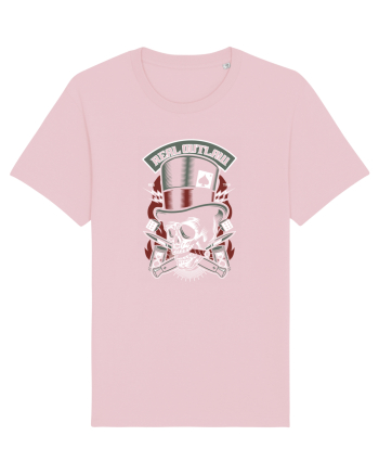 Real Outlaw Skull Cotton Pink