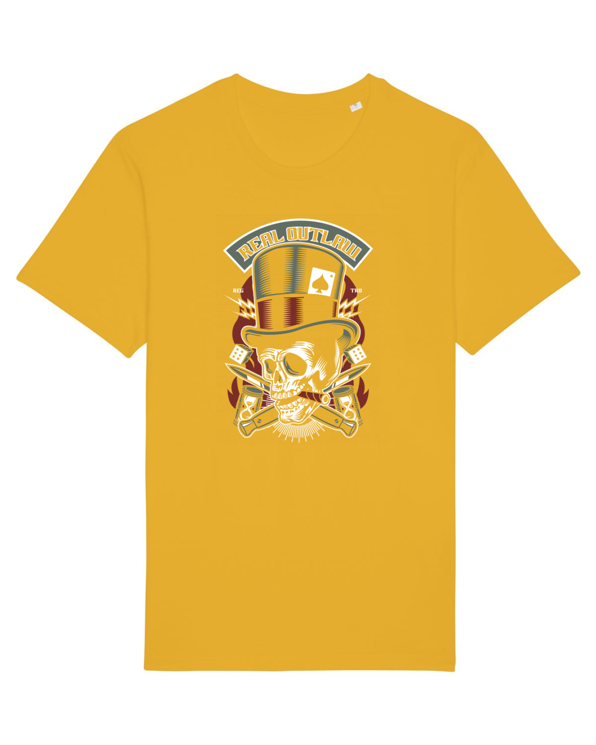 Tricou mânecă scurtă Unisex Rocker Spectra Yellow