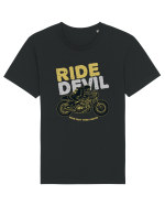 Ride Devil Rider Tricou mânecă scurtă Unisex Rocker