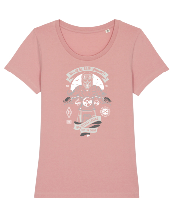 Ride or Die Biker Skull Canyon Pink