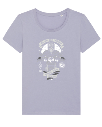 Ride or Die Biker Skull Lavender