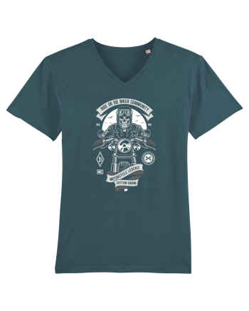 Ride or Die Biker Skull Stargazer