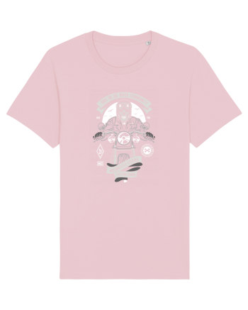 Ride or Die Biker Skull Cotton Pink