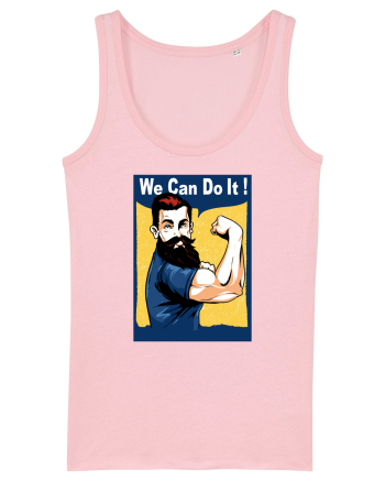 We can Do It Cotton Pink