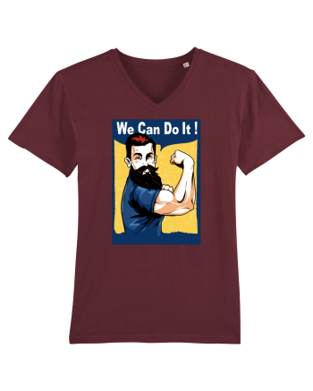 We can Do It Burgundy