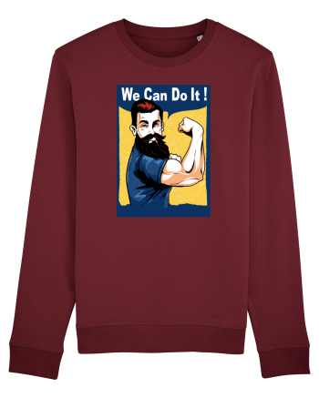 We can Do It Burgundy