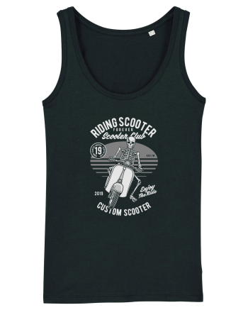 Scooter Skull Black