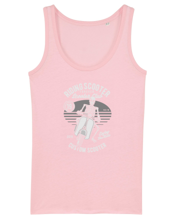 Scooter Skull Cotton Pink