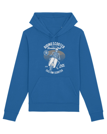 Scooter Skull Royal Blue