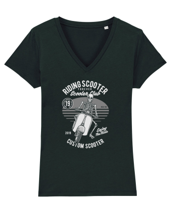 Scooter Skull Black