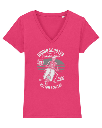 Scooter Skull Raspberry