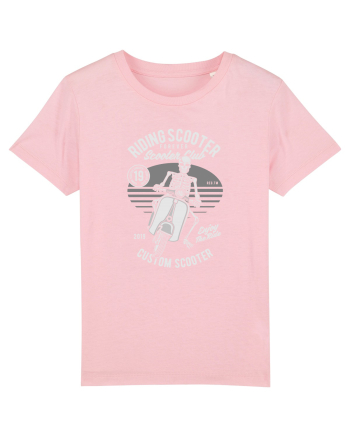 Scooter Skull Cotton Pink