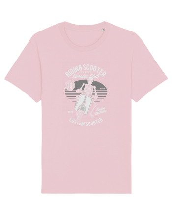 Scooter Skull Cotton Pink