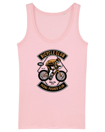 Skull Bicycle Skeleton Cotton Pink