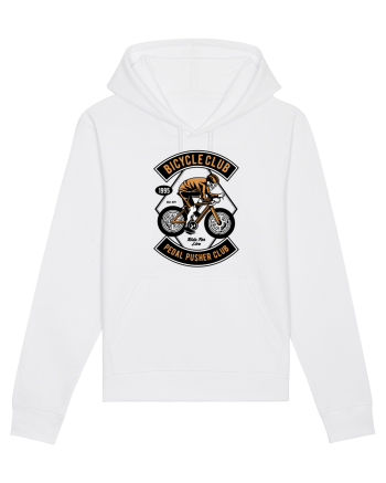 Skull Bicycle Skeleton White