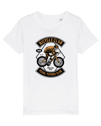 Skull Bicycle Skeleton White