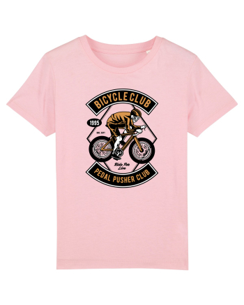 Skull Bicycle Skeleton Cotton Pink