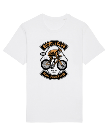 Skull Bicycle Skeleton White