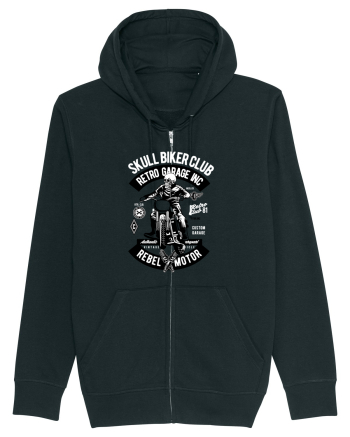 Biker Club Skeleton Black