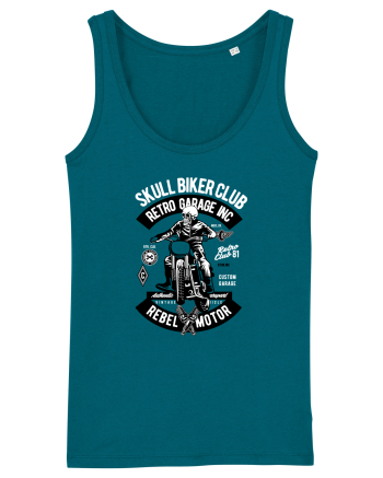 Biker Club Skeleton Ocean Depth