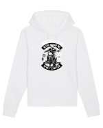 Biker Club Skeleton Hanorac Unisex Drummer