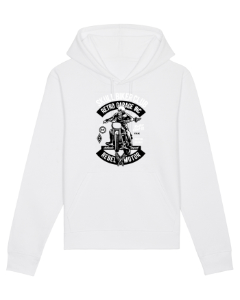Biker Club Skeleton White