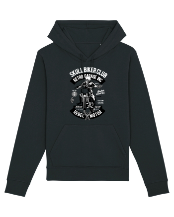 Biker Club Skeleton Black