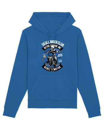 Biker Club Skeleton Royal Blue