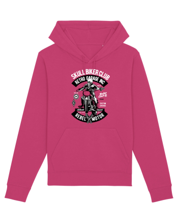 Biker Club Skeleton Raspberry