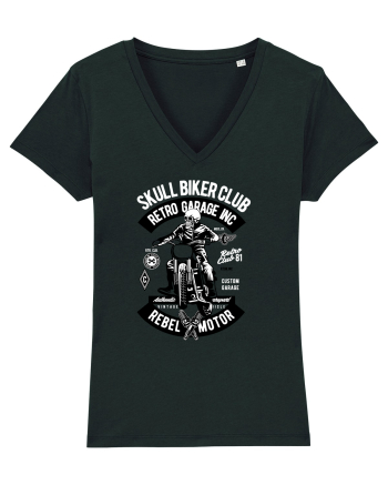 Biker Club Skeleton Black