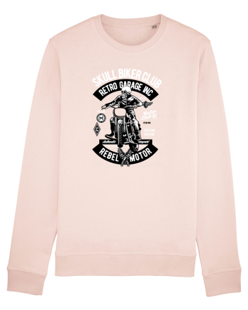 Biker Club Skeleton Candy Pink
