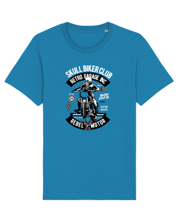 Biker Club Skeleton Azur