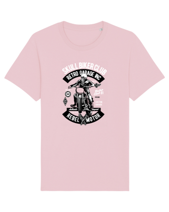 Biker Club Skeleton Cotton Pink