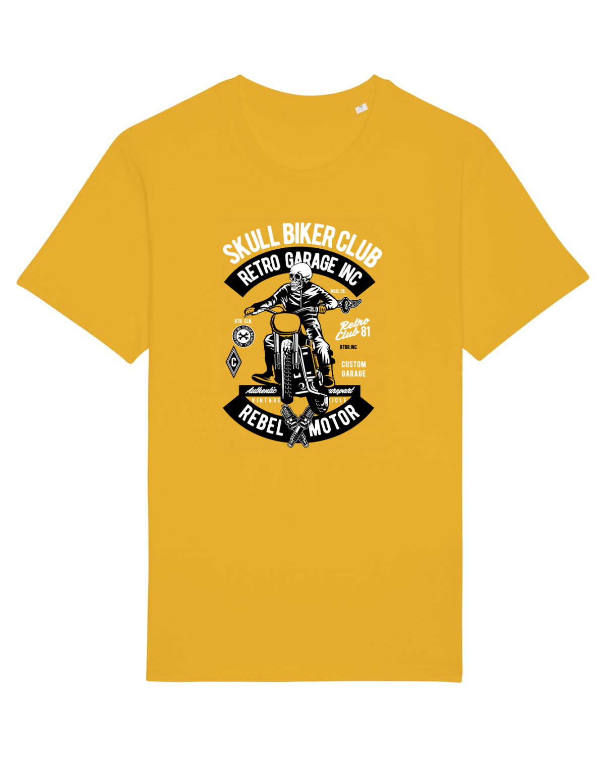 Tricou mânecă scurtă Unisex Rocker Spectra Yellow