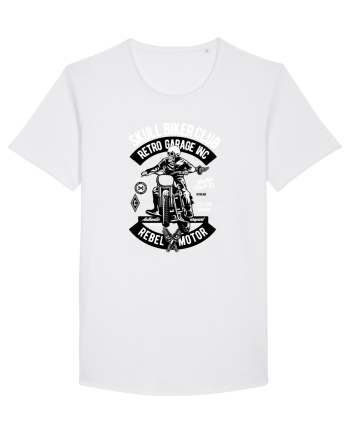 Biker Club Skeleton White