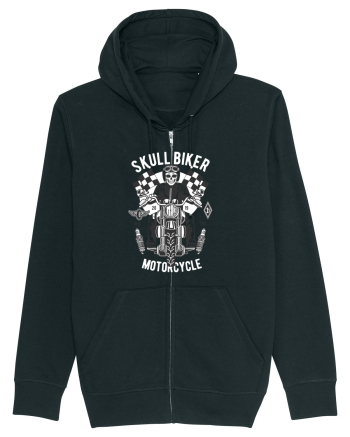 Skull Biker Race Black