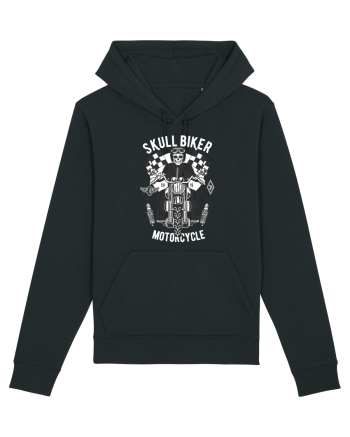 Skull Biker Race Black