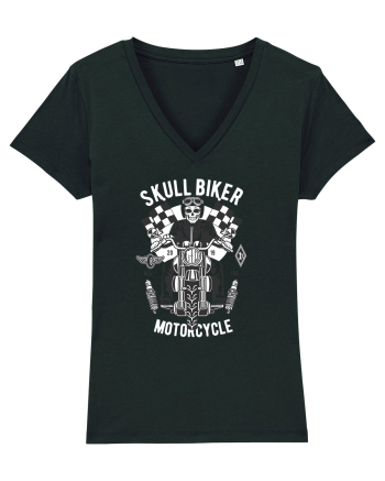 Skull Biker Race Black
