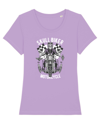 Skull Biker Race Lavender Dawn