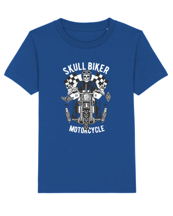 Skull Biker Race Majorelle Blue