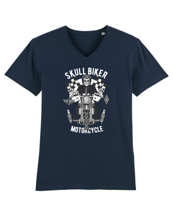 Skull Biker Race French Navy