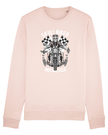 Skull Biker Race Candy Pink