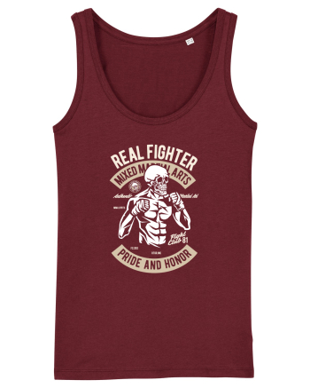 Skull MMA Fighter Burgundy